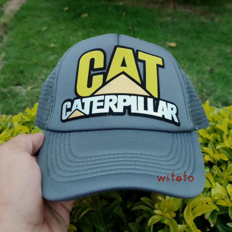 GORRA CATERPILLAR GRIS